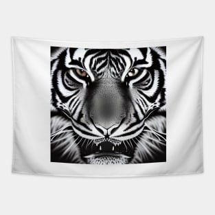 Tiger Screen Portrait Of Wildlife Tapestry