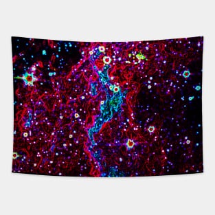 Black Panther Art - Glowing Edges 598 Tapestry