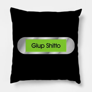 Glup Shitto Name Pill Pillow