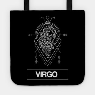 Virgo Zodiac Constellation Tote