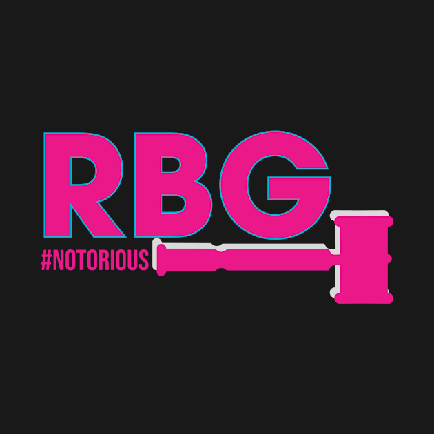 Notorious Ruth Bader Ginsburg - RBG - Alt by yayapod