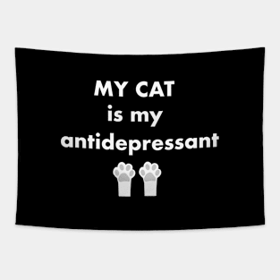 My cat is my antidepressant Tapestry