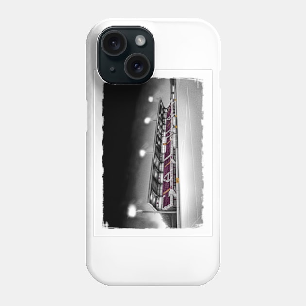 Eamonn Deacy Park - Galway United  League of Ireland Football Artwork Phone Case by barrymasterson