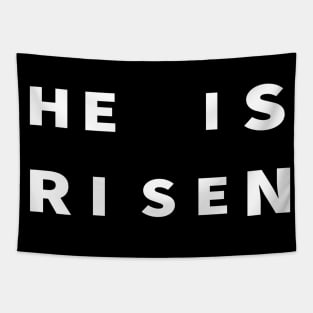 He Is Risen Cool Inspirational Christian Tapestry