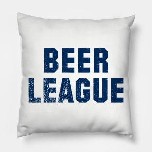 Beer League Hockey Pillow