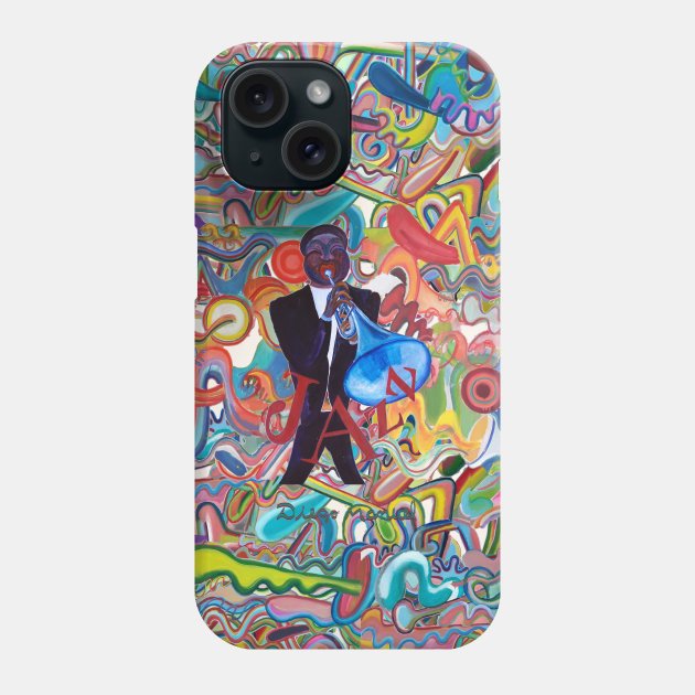 Jazz Graffiti Phone Case by diegomanuel