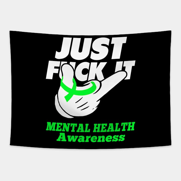 MENTAL HEALTH Awareness Warrior Support MENTAL HEALTH Gifts Tapestry by ThePassion99