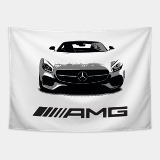 Mercedes GT AMG (pop art) Tapestry