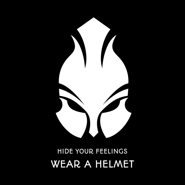 Hide your feelings wear mask and helmet by Your_wardrobe