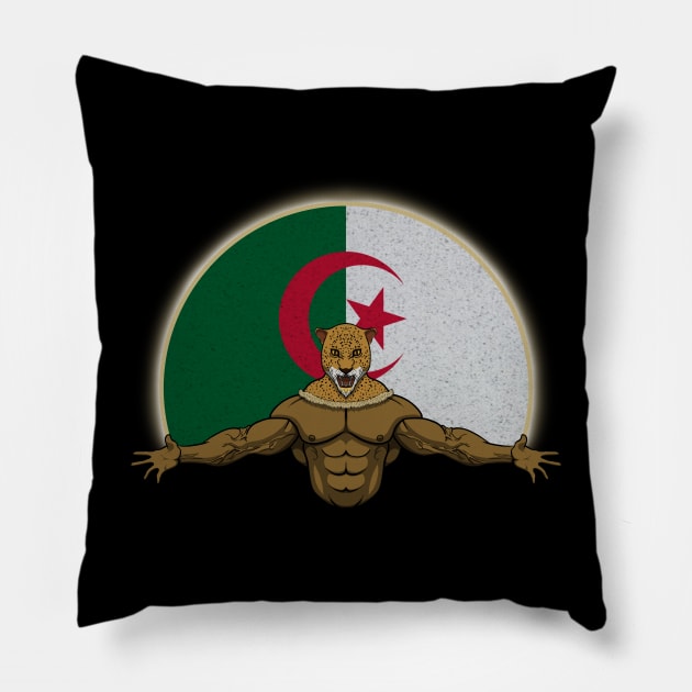 Cheetah Algeria Pillow by RampArt