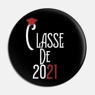 Classe de 2021 senior Pin