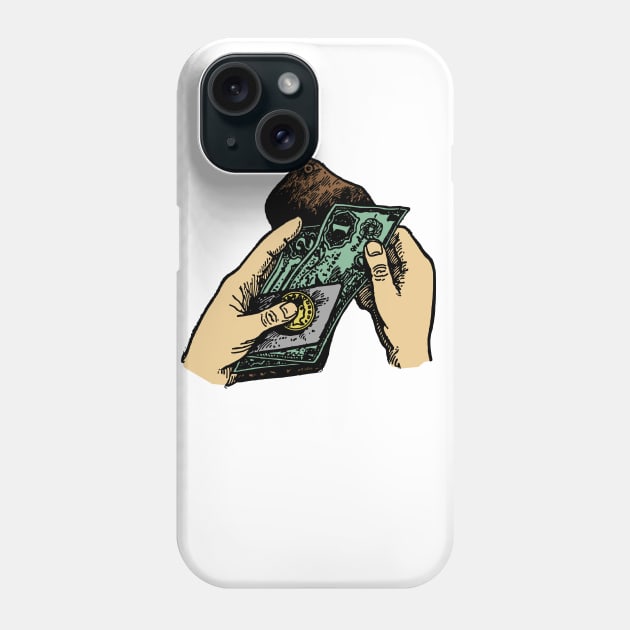 Money Phone Case by linesdesigns