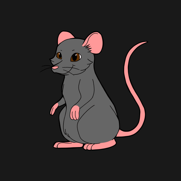 Grey Rat by Adastumae