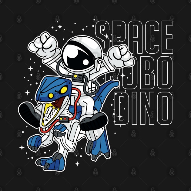 Comic - Astro Dino Robot - dark by ShirzAndMore