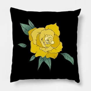 Rose Tattoo Pillow