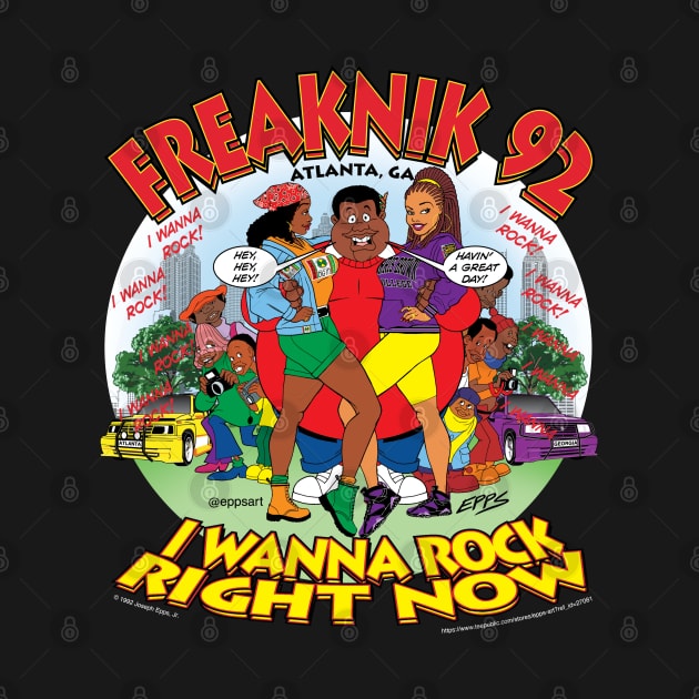 Freaknik 1992 I Wanna Rock by Epps Art