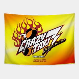 Crazy Taxi 3 Start Screen Tapestry (NTSC Version) Tapestry