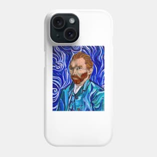 Vincent's self-portrait Phone Case