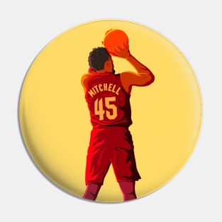 Donovan Mitchell - Cleveland Cavaliers Basketball Pin