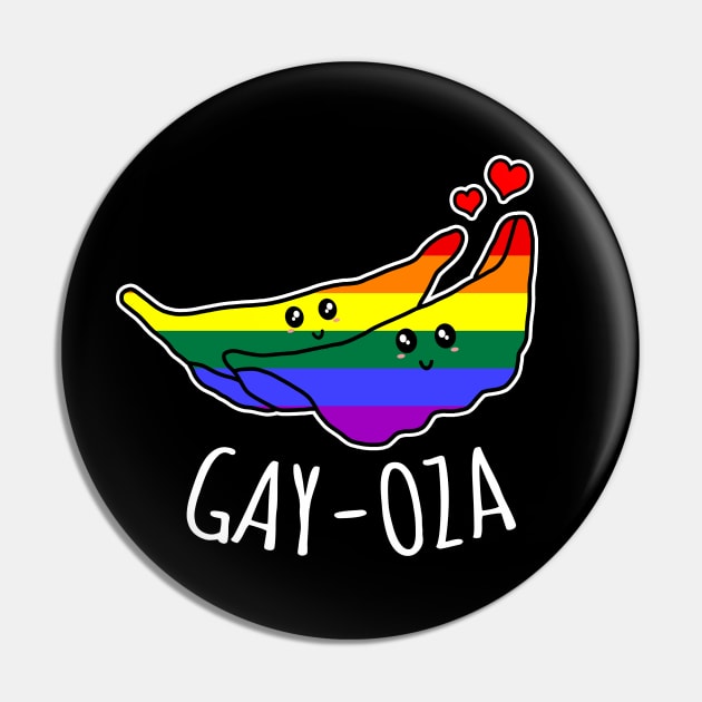 LGBTQ GAY-OZA - Cute gyozas for gay pride Pin by LunaMay