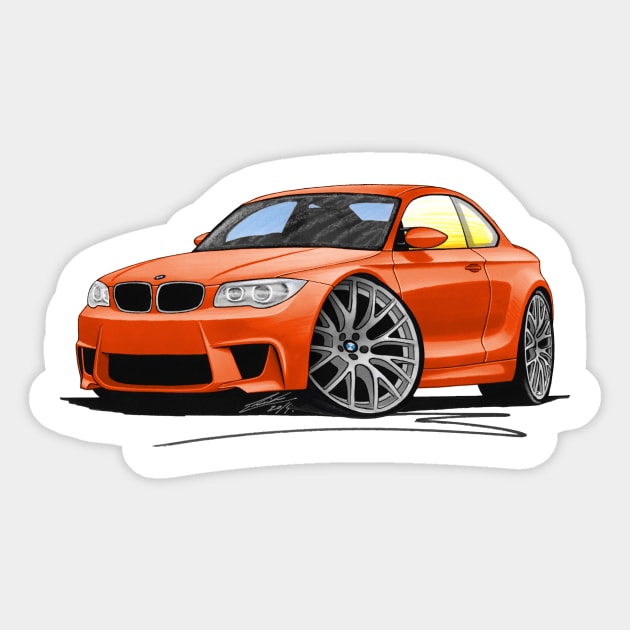 BMW 1M Coupé Naranja 1m mexico BMW 1M Coupé Naranja