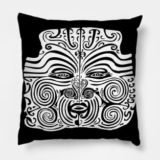 Maori Moko | Tribal Tattoo | New Zealand | Pillow