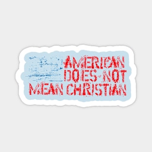 America Redefined by Tai's Tees Magnet