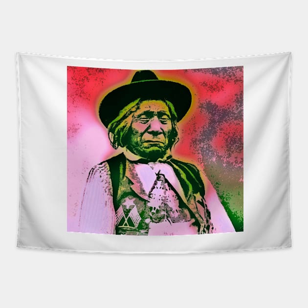CHIEF RED CLOUD-OGLALA LAKOTA SIOUX 3 Tapestry by truthtopower