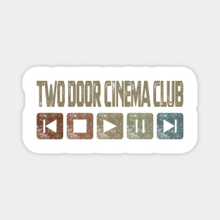 Two Door Cinema Club Control Button Magnet