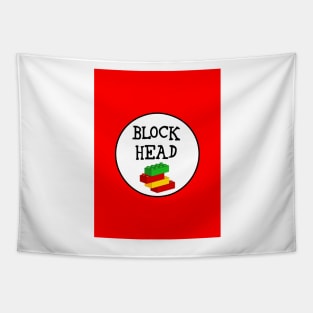 BLOCK HEAD Tapestry