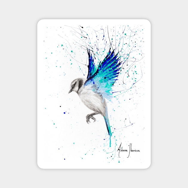 Tranquil Bird Magnet by AshvinHarrison