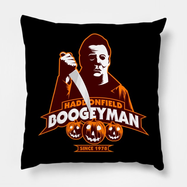 Haddonfield Boogeyman Pillow by Samhain1992