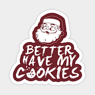 Santa's Cookies Magnet