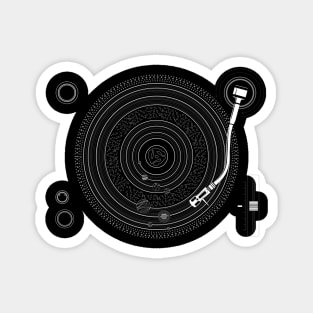 Solar System Turntable Design Magnet