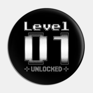 Level 1 Unlocked Pin