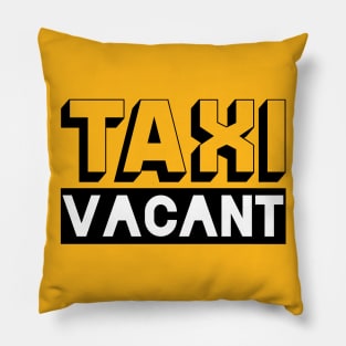 Taxi Vacant Pillow