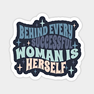 Woman Empowerment, Boss Babe Designs, Divorce Gift for Her Magnet