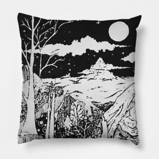 A walk in the wild Pillow