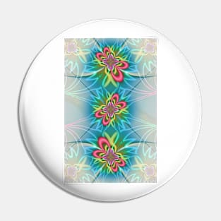 Abstract Butterflies Design Pin