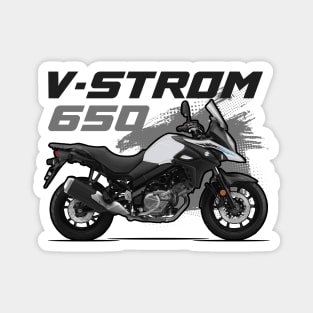 V-Strom 650 - White Magnet