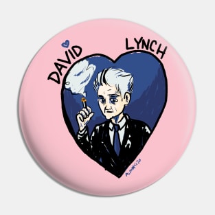 David Lynch heart Pin