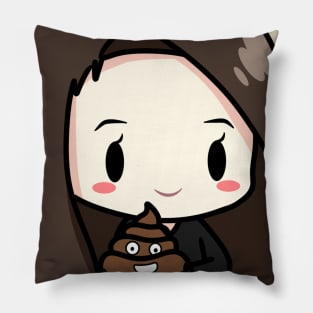 Poopie cute Pillow