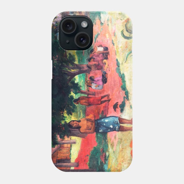 Whispered Words (1892) by Paul Gauguin Phone Case by WAITE-SMITH VINTAGE ART