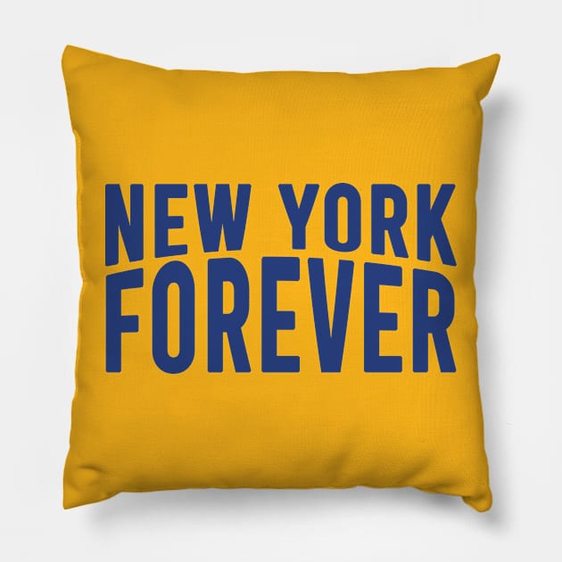 NEW YORK FOREVER ORANGE FANMADE Pillow by rsclvisual