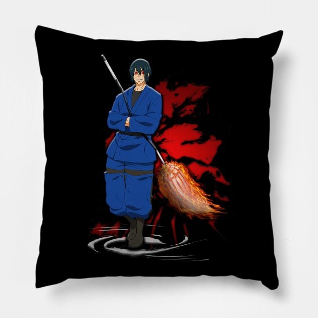 Fire Force - Shinmon Benimaru Pillow by RayyaShop