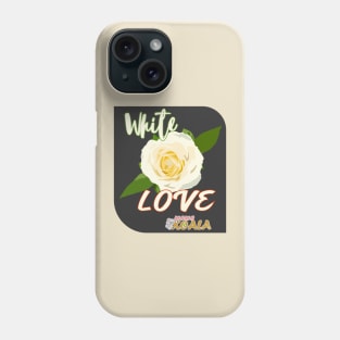 White Love - Mama Koala .Co Phone Case