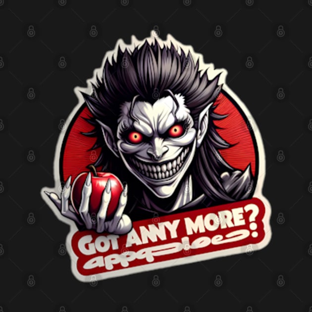 Ryuk's "Got any more apples? by Cuddle : Prints & Designs