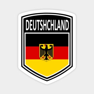 Flag Shield - Deutschland Magnet
