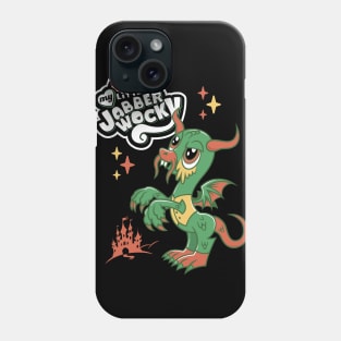 My Little Jabberwocky - Creepy Cute Cartoon - Lewis Carroll Phone Case