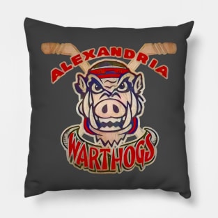 Alexandria Warthogs Hockey Pillow